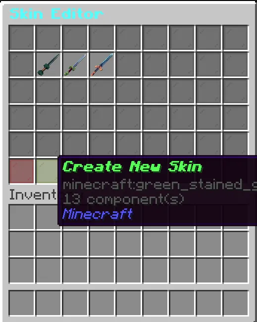 SKin Editor New Skin